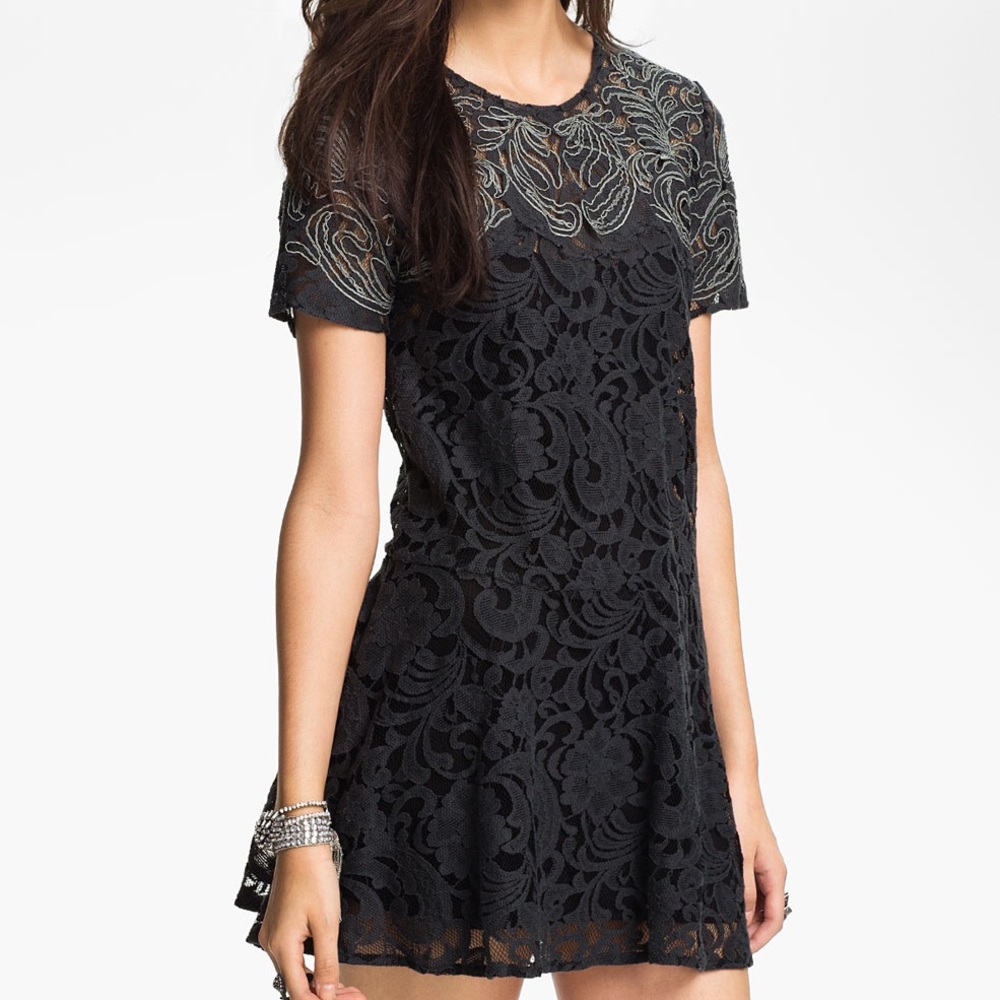 Free People Dreamer Lace Dress